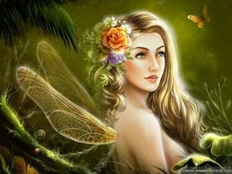 Wallpaper Flower Fairies