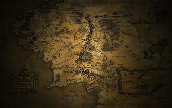 Map Of Middle Earth Wallpaper