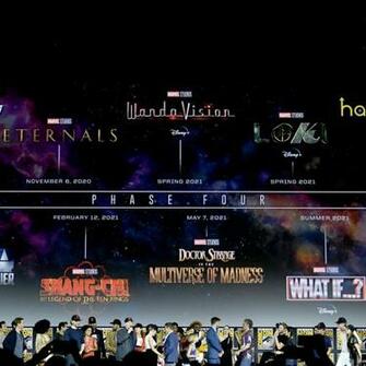 Marvel Reveals Massive Phase Four Film And Television Plan