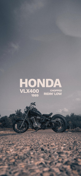 Diy Garage Built Honda Vlx400 R Choppers
