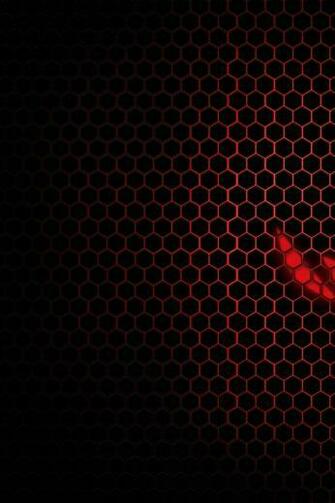 Rog Red Hexagon Wallpaper HD Walls Find