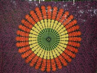 Bohemian Mandala Neon Black