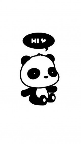 Cute Wallpaper Black And White