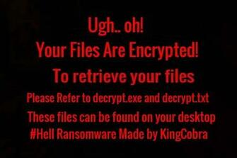 Hell Radiation Ransomware Virus Removal Guide File Recovery