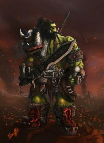 Go Back Image For Wow Orc Warrior Wallpaper