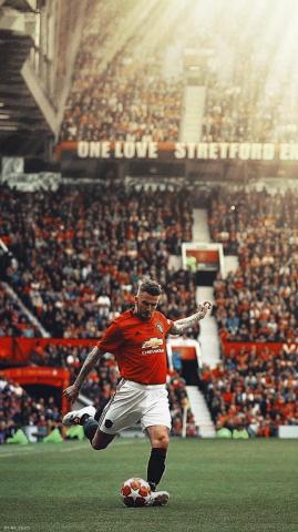 Fredrik On David Beckham Wallpaper Mufc S T Co