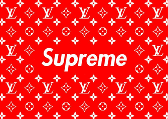 Supreme X Louis Vuitton Wallpaper In