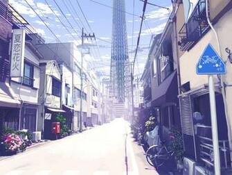 Anime Scenery Wallpaper Id Wallpapervortex