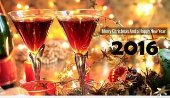 Merry Christmas And A Happy New Year Quote Wallpaper HD