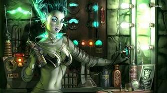 Bride Of Frankenstein Wallpaper Fantasy