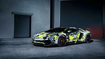 Wallpaper Lamborghini Aventador Lp Sv