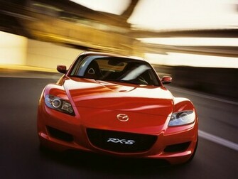 Lemurs Mazda Rx8 HD Desktop Wallpaper Silver