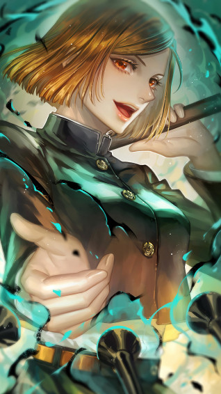 Nobara Kugisaki Jujutsu Kaisen Wallpaper iPhone Phone 4k 6280e