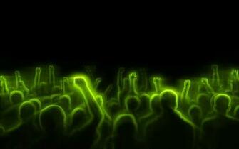 Green People Wallpaper Desktop Background