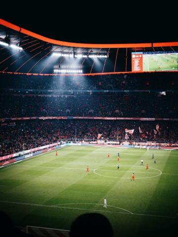 Football Stadium Pictures Image Stock