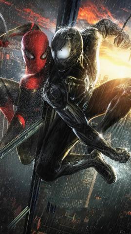 Spider Man Venom Symbiote 4k Wallpaper