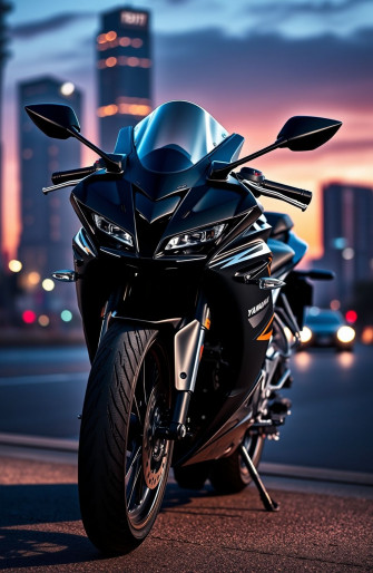 Yamaha R15 V3 Black Wallpaper