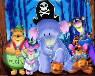Pooh Bear Halloween
