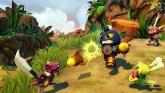 Skylanders Swap Force Video Game Wallpaper Of