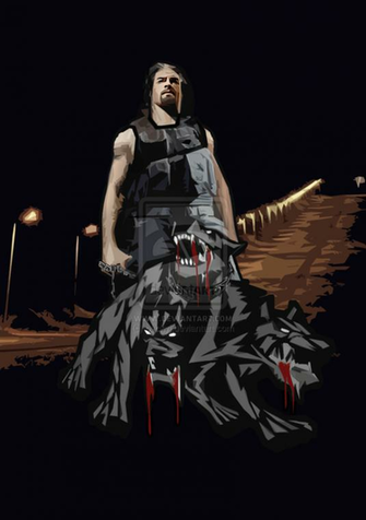 Roman Reigns Logo Wallpaper