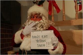 Funny Santa Christmas Photo
