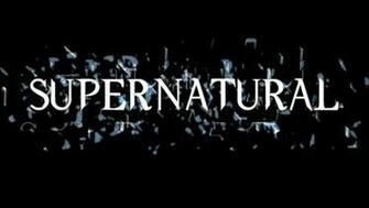 Logo Supernatural Wallpaper Background Image Art