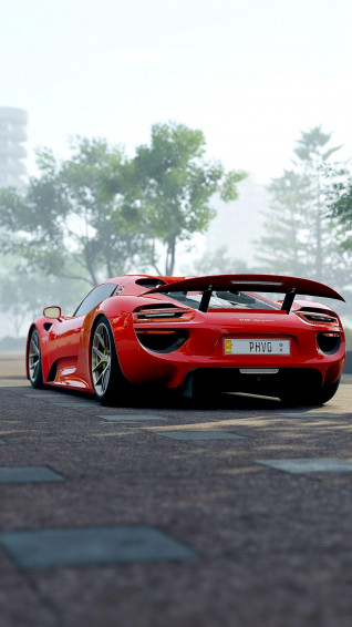 Wallpaper Porsche Sports Car