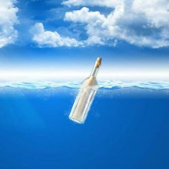 iPad Wallpaper Drift Bottles Design Mini