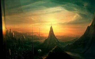 Futuristic City Wallpaper