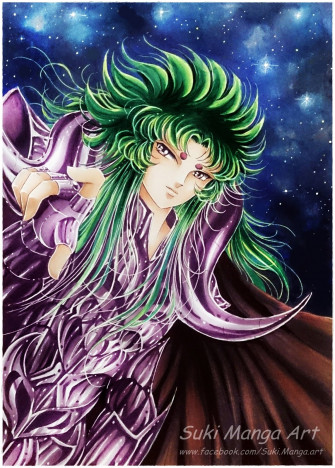 Copic Marker Europe Aries Shion Fan Art By Suki Manga
