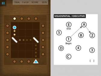 The Pinball Recall Lumosity Game For Cognitive Training Of