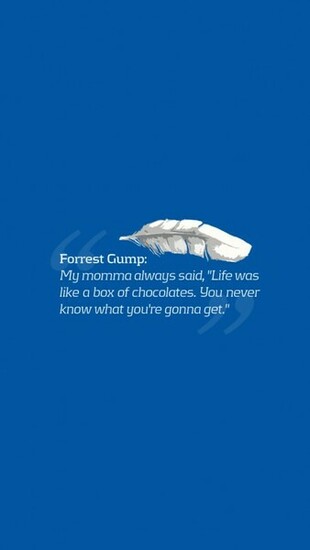 Forrest Gump iPhone Wallpaper