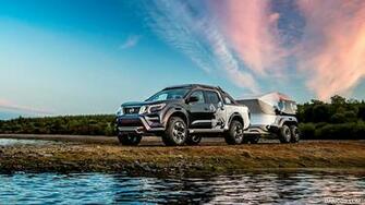 Nissan Navara Dark Sky Concept Front Three Quarter HD