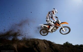 Wallpaper Ktm Motocross Sx F