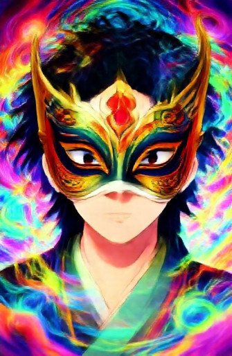 Anime With Mask Wallpaper