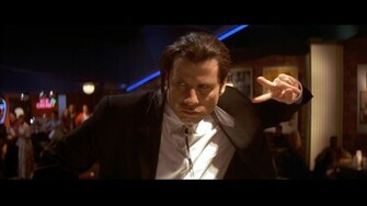 John Travolta Pulp Fiction Dance Wallpaper