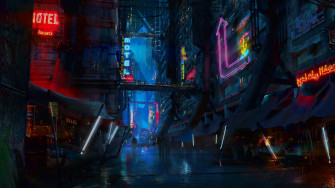 Sci Fi Cyberpunk City 5k Wallpaper HD Fantasy 4k