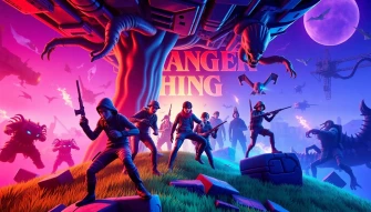 Fortnite X Stranger Things Wallpaper