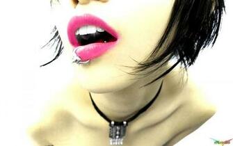 Pierced Lip Wallpaper Collection