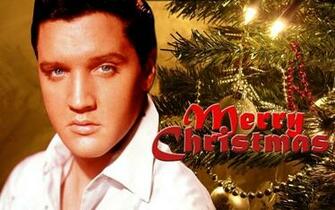 Elvis Christmas Wallpaper