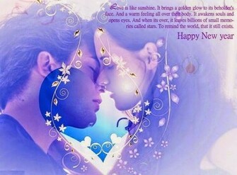 Happy New Year Wallpaper Love Flowers Wedding Valentines