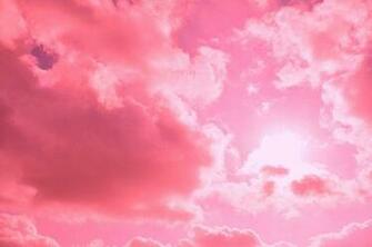 Pink Clouds Tablet Wallpaper For My Phone