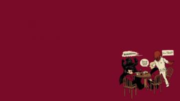 Minimalistic Star Trek Darth Vader Its A Trap Wallpaper