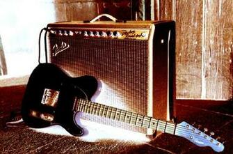 Vintage Blackface Fender Vibrolux Reverb Tube Combo Amp