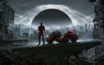 Akira Jonasdero Kaneda Moto Neo Tokyo Wallpaper
