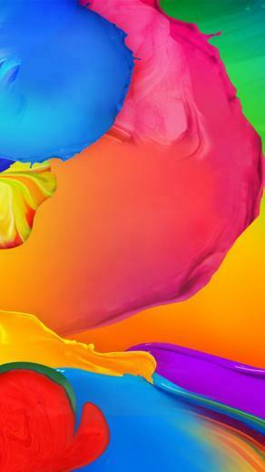 Galaxy S5 Paint Wallpaper iPhone