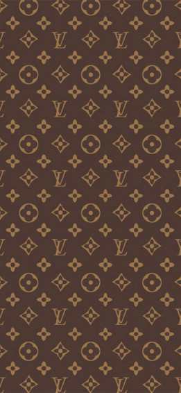 Brown Aesthetic Louis Vuitton Phone Wallpaper