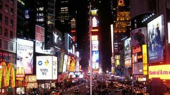 Times Square HD Desktop Wallpaper