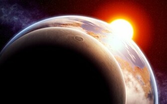 Moon Eclipse Wallpaper Background