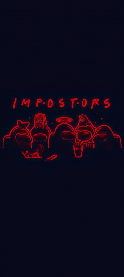 Among Us Impostor Wallpaper